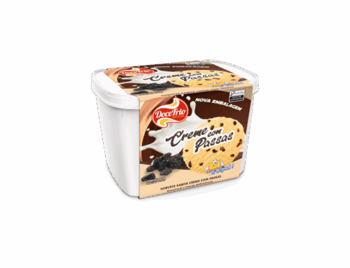 Sorvete de Creme c/ Passas